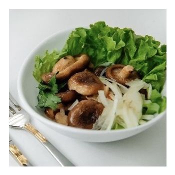 Опята с маслом и луком