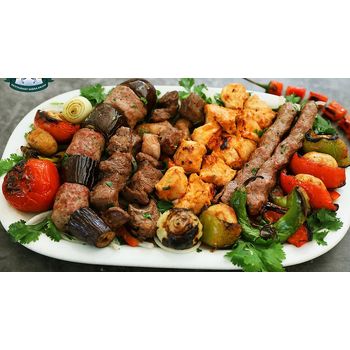Блюдо "Мясное барбекю"