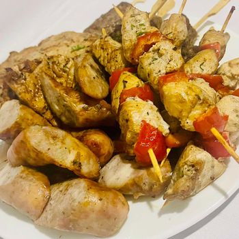 Блюдо "Мясное барбекю"