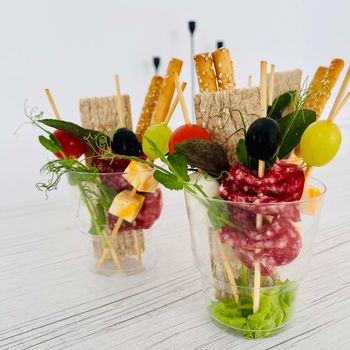 Verrine Ассорти Сыр&Салями