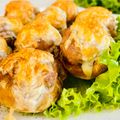 Шампиньоны запеченные с мясом купить в Могилеве